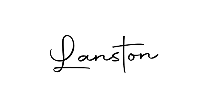 How to Draw Lanston signature style? Autography-DOLnW is a latest design signature styles for name Lanston. Lanston signature style 10 images and pictures png