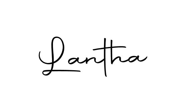 if you are searching for the best signature style for your name Lantha. so please give up your signature search. here we have designed multiple signature styles  using Autography-DOLnW. Lantha signature style 10 images and pictures png