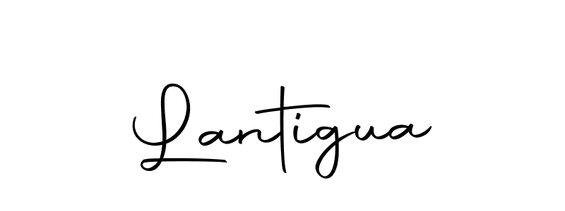 You should practise on your own different ways (Autography-DOLnW) to write your name (Lantigua) in signature. don't let someone else do it for you. Lantigua signature style 10 images and pictures png