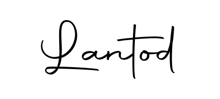 Generate high-definition signature styles for Lantod. The Autography-DOLnW typeface ensures crisp legibility and sophisticated design. Lantod signature style 10 images and pictures png