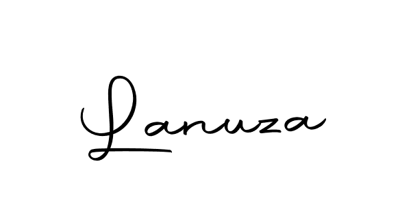 Design your own signature with our free online signature maker. With this signature software, you can create a handwritten (Autography-DOLnW) signature for name Lanuza. Lanuza signature style 10 images and pictures png