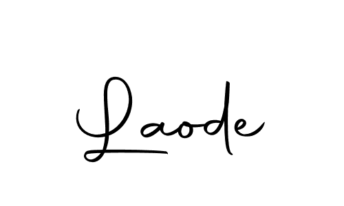 The best way (Autography-DOLnW) to make a short signature is to pick only two or three words in your name. The name Laode include a total of six letters. For converting this name. Laode signature style 10 images and pictures png