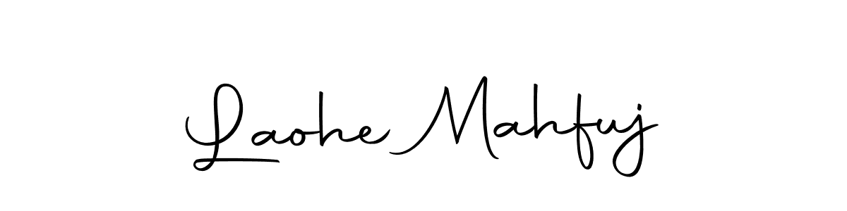 Make a beautiful signature design for name Laohe Mahfuj. Use this online signature maker to create a handwritten signature for free. Laohe Mahfuj signature style 10 images and pictures png