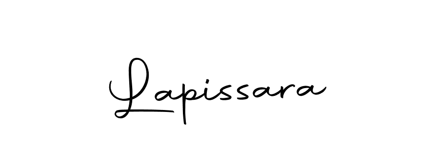 How to make Lapissara name signature. Use Autography-DOLnW style for creating short signs online. This is the latest handwritten sign. Lapissara signature style 10 images and pictures png