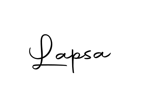 Also we have Lapsa name is the best signature style. Create professional handwritten signature collection using Autography-DOLnW autograph style. Lapsa signature style 10 images and pictures png