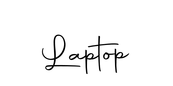 How to make Laptop name signature. Use Autography-DOLnW style for creating short signs online. This is the latest handwritten sign. Laptop signature style 10 images and pictures png