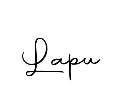 The best way (Autography-DOLnW) to make a short signature is to pick only two or three words in your name. The name Lapu include a total of six letters. For converting this name. Lapu signature style 10 images and pictures png