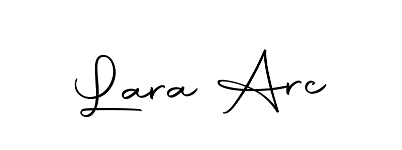 How to make Lara Arc name signature. Use Autography-DOLnW style for creating short signs online. This is the latest handwritten sign. Lara Arc signature style 10 images and pictures png