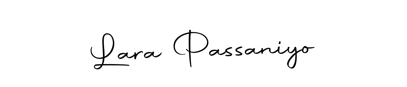 Make a beautiful signature design for name Lara Passaniyo. Use this online signature maker to create a handwritten signature for free. Lara Passaniyo signature style 10 images and pictures png