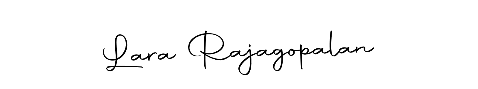 You should practise on your own different ways (Autography-DOLnW) to write your name (Lara Rajagopalan) in signature. don't let someone else do it for you. Lara Rajagopalan signature style 10 images and pictures png