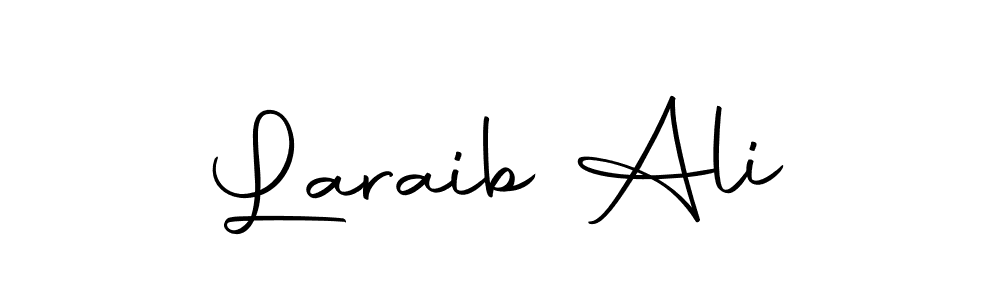 Design your own signature with our free online signature maker. With this signature software, you can create a handwritten (Autography-DOLnW) signature for name Laraib Ali. Laraib Ali signature style 10 images and pictures png