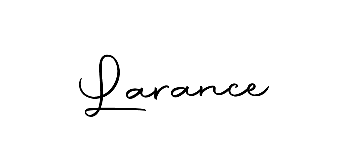 You should practise on your own different ways (Autography-DOLnW) to write your name (Larance) in signature. don't let someone else do it for you. Larance signature style 10 images and pictures png