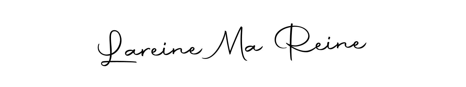 Lareine Ma Reine stylish signature style. Best Handwritten Sign (Autography-DOLnW) for my name. Handwritten Signature Collection Ideas for my name Lareine Ma Reine. Lareine Ma Reine signature style 10 images and pictures png