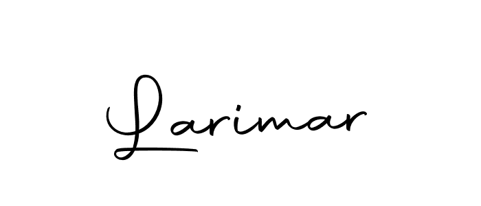 Create a beautiful signature design for name Larimar. With this signature (Autography-DOLnW) fonts, you can make a handwritten signature for free. Larimar signature style 10 images and pictures png