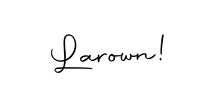 Once you've used our free online signature maker to create your best signature Autography-DOLnW style, it's time to enjoy all of the benefits that Larown! name signing documents. Larown! signature style 10 images and pictures png