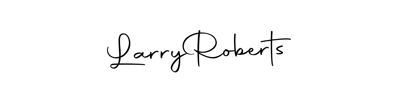 It looks lik you need a new signature style for name Larry  Roberts. Design unique handwritten (Autography-DOLnW) signature with our free signature maker in just a few clicks. Larry  Roberts signature style 10 images and pictures png