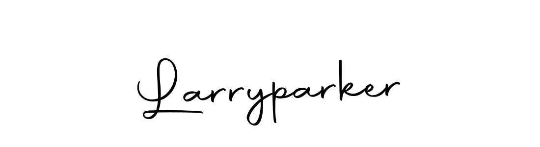 Design your own signature with our free online signature maker. With this signature software, you can create a handwritten (Autography-DOLnW) signature for name Larryparker. Larryparker signature style 10 images and pictures png