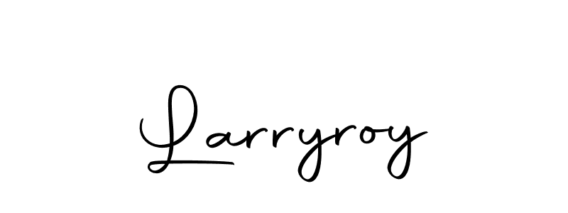Use a signature maker to create a handwritten signature online. With this signature software, you can design (Autography-DOLnW) your own signature for name Larryroy. Larryroy signature style 10 images and pictures png