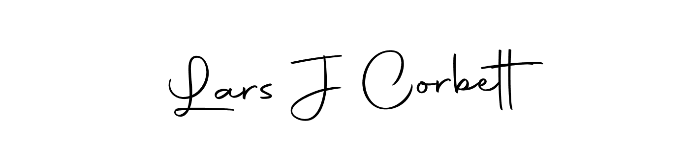 Lars J Corbett stylish signature style. Best Handwritten Sign (Autography-DOLnW) for my name. Handwritten Signature Collection Ideas for my name Lars J Corbett. Lars J Corbett signature style 10 images and pictures png