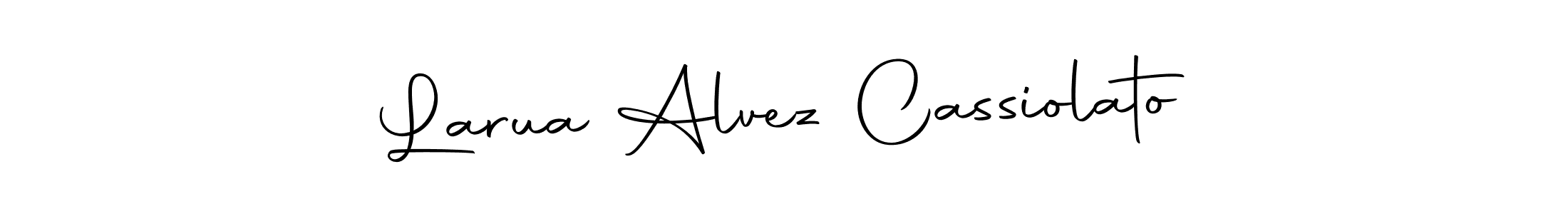 Also we have Larua Alvez Cassiolato name is the best signature style. Create professional handwritten signature collection using Autography-DOLnW autograph style. Larua Alvez Cassiolato signature style 10 images and pictures png