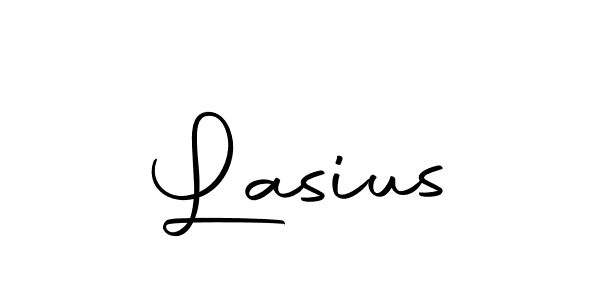 You should practise on your own different ways (Autography-DOLnW) to write your name (Lasius) in signature. don't let someone else do it for you. Lasius signature style 10 images and pictures png