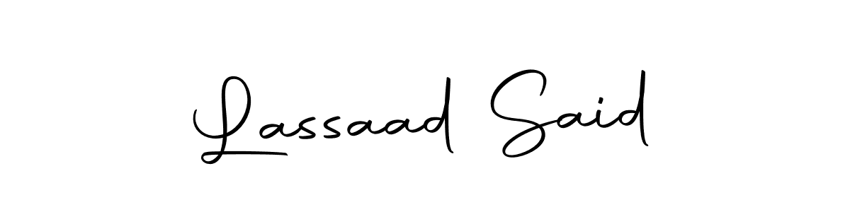 You can use this online signature creator to create a handwritten signature for the name Lassaad Said. This is the best online autograph maker. Lassaad Said signature style 10 images and pictures png