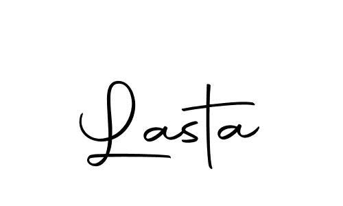 Lasta stylish signature style. Best Handwritten Sign (Autography-DOLnW) for my name. Handwritten Signature Collection Ideas for my name Lasta. Lasta signature style 10 images and pictures png
