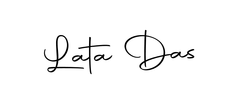 Design your own signature with our free online signature maker. With this signature software, you can create a handwritten (Autography-DOLnW) signature for name Lata Das. Lata Das signature style 10 images and pictures png