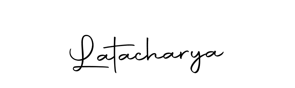 How to Draw Latacharya signature style? Autography-DOLnW is a latest design signature styles for name Latacharya. Latacharya signature style 10 images and pictures png