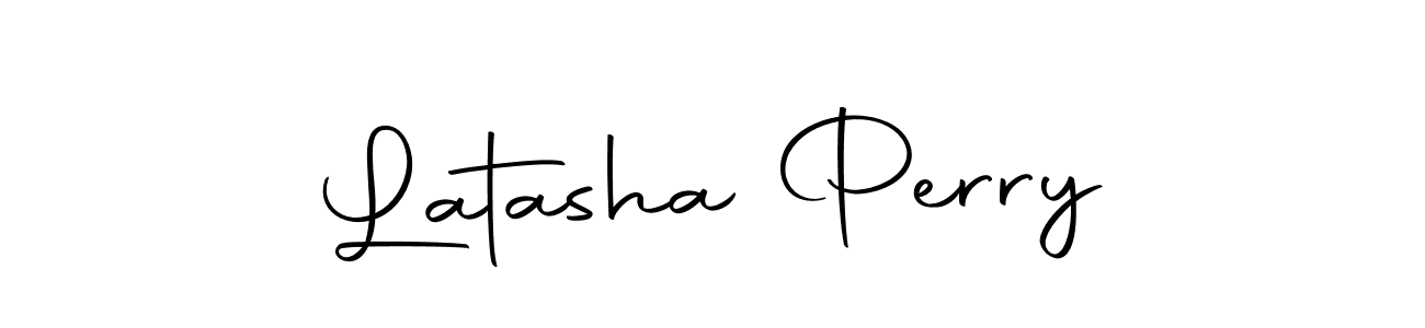 Make a beautiful signature design for name Latasha Perry. With this signature (Autography-DOLnW) style, you can create a handwritten signature for free. Latasha Perry signature style 10 images and pictures png