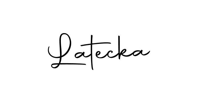 if you are searching for the best signature style for your name Latecka. so please give up your signature search. here we have designed multiple signature styles  using Autography-DOLnW. Latecka signature style 10 images and pictures png