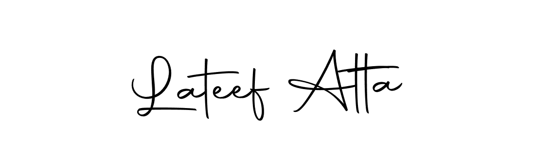 How to make Lateef Atta signature? Autography-DOLnW is a professional autograph style. Create handwritten signature for Lateef Atta name. Lateef Atta signature style 10 images and pictures png