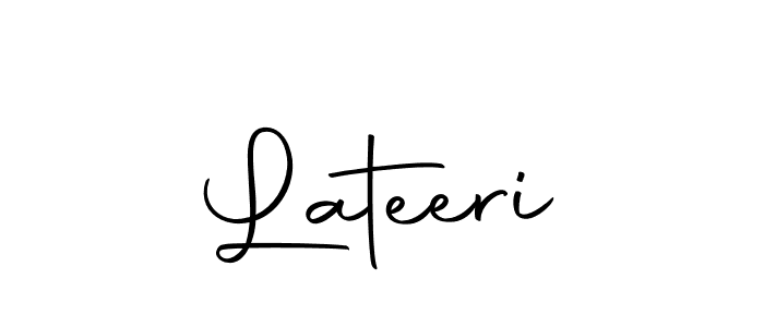 How to make Lateeri name signature. Use Autography-DOLnW style for creating short signs online. This is the latest handwritten sign. Lateeri signature style 10 images and pictures png