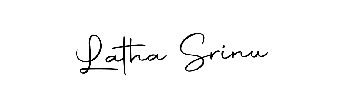 Make a short Latha Srinu signature style. Manage your documents anywhere anytime using Autography-DOLnW. Create and add eSignatures, submit forms, share and send files easily. Latha Srinu signature style 10 images and pictures png