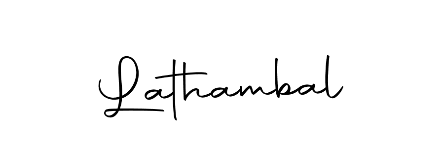 How to make Lathambal name signature. Use Autography-DOLnW style for creating short signs online. This is the latest handwritten sign. Lathambal signature style 10 images and pictures png