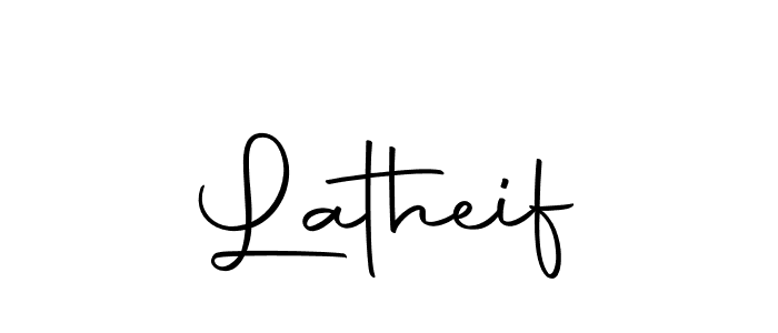 Make a beautiful signature design for name Latheif. With this signature (Autography-DOLnW) style, you can create a handwritten signature for free. Latheif signature style 10 images and pictures png