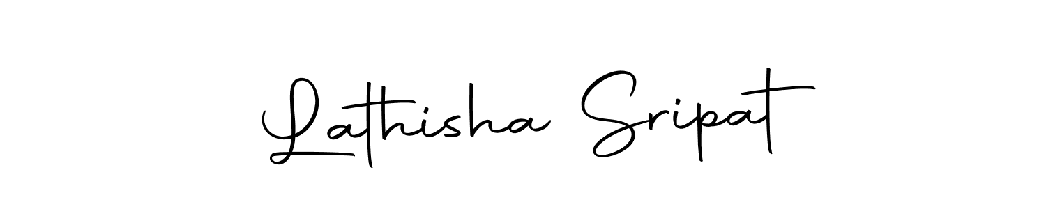 if you are searching for the best signature style for your name Lathisha Sripat. so please give up your signature search. here we have designed multiple signature styles  using Autography-DOLnW. Lathisha Sripat signature style 10 images and pictures png