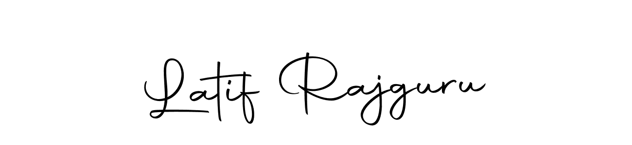 You should practise on your own different ways (Autography-DOLnW) to write your name (Latif Rajguru) in signature. don't let someone else do it for you. Latif Rajguru signature style 10 images and pictures png