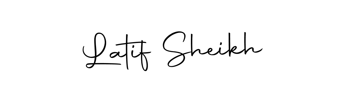 Make a short Latif Sheikh signature style. Manage your documents anywhere anytime using Autography-DOLnW. Create and add eSignatures, submit forms, share and send files easily. Latif Sheikh signature style 10 images and pictures png