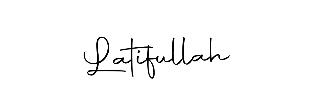 Latifullah stylish signature style. Best Handwritten Sign (Autography-DOLnW) for my name. Handwritten Signature Collection Ideas for my name Latifullah. Latifullah signature style 10 images and pictures png