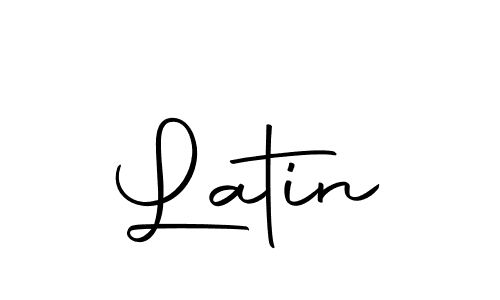 How to Draw Latin signature style? Autography-DOLnW is a latest design signature styles for name Latin. Latin signature style 10 images and pictures png