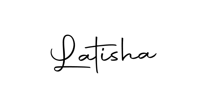 How to make Latisha name signature. Use Autography-DOLnW style for creating short signs online. This is the latest handwritten sign. Latisha signature style 10 images and pictures png