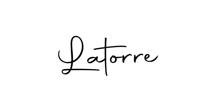 Use a signature maker to create a handwritten signature online. With this signature software, you can design (Autography-DOLnW) your own signature for name Latorre. Latorre signature style 10 images and pictures png