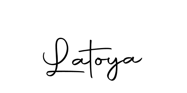 The best way (Autography-DOLnW) to make a short signature is to pick only two or three words in your name. The name Latoya include a total of six letters. For converting this name. Latoya signature style 10 images and pictures png