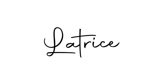 You should practise on your own different ways (Autography-DOLnW) to write your name (Latrice) in signature. don't let someone else do it for you. Latrice signature style 10 images and pictures png