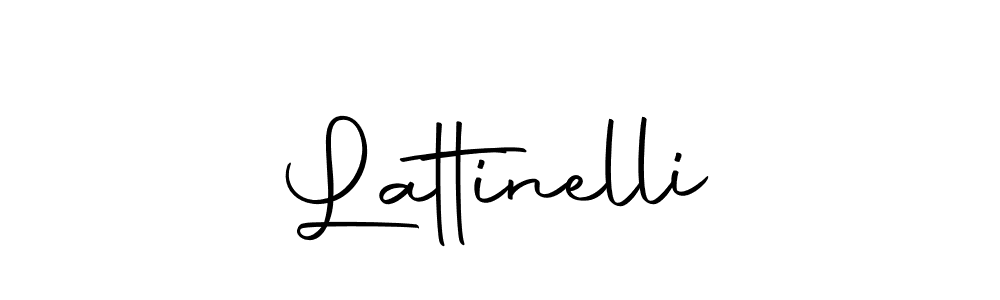 How to make Lattinelli name signature. Use Autography-DOLnW style for creating short signs online. This is the latest handwritten sign. Lattinelli signature style 10 images and pictures png