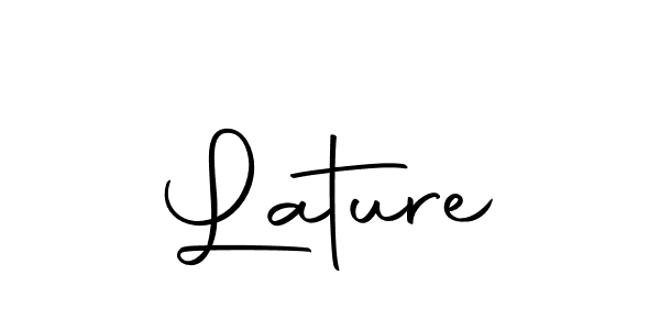 Similarly Autography-DOLnW is the best handwritten signature design. Signature creator online .You can use it as an online autograph creator for name Lature. Lature signature style 10 images and pictures png