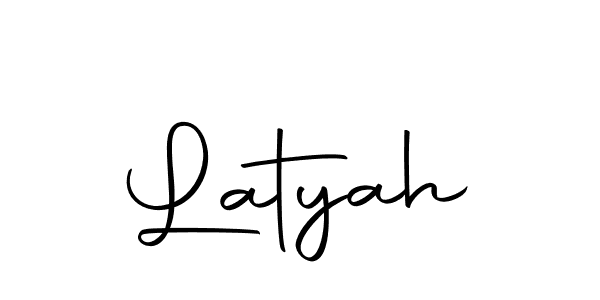 Also we have Latyah name is the best signature style. Create professional handwritten signature collection using Autography-DOLnW autograph style. Latyah signature style 10 images and pictures png