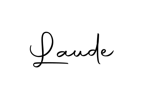 How to make Laude name signature. Use Autography-DOLnW style for creating short signs online. This is the latest handwritten sign. Laude signature style 10 images and pictures png