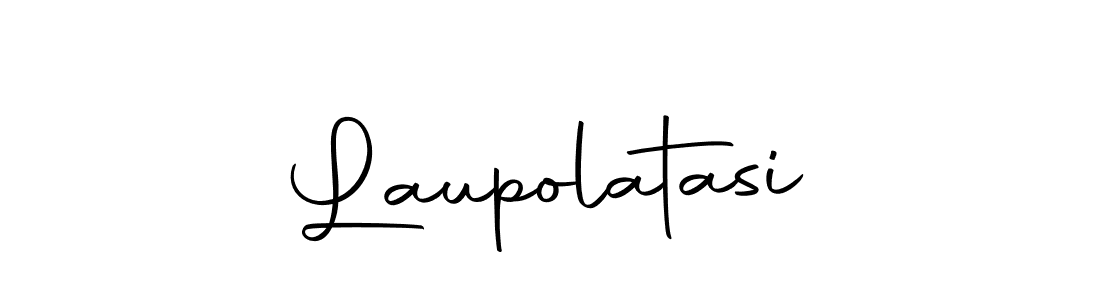 How to make Laupolatasi name signature. Use Autography-DOLnW style for creating short signs online. This is the latest handwritten sign. Laupolatasi signature style 10 images and pictures png